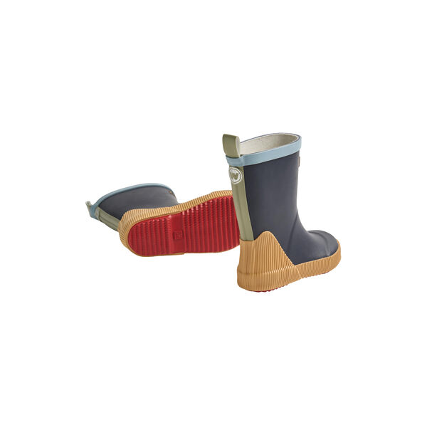 Rubber Boot Welly, navy, Wheat