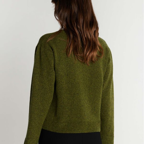 7828RDFJulle knit, moss, RUE de FEMME