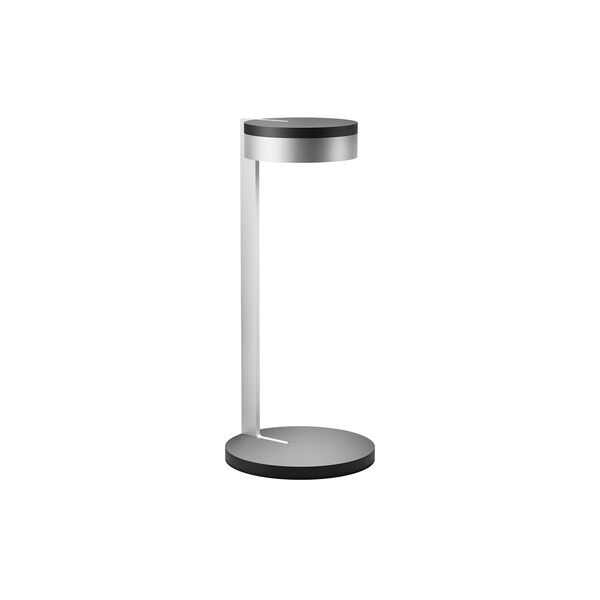 BLADE T2 SLIM Table Lamp, matt black/satin silver, LIGHT-POINT