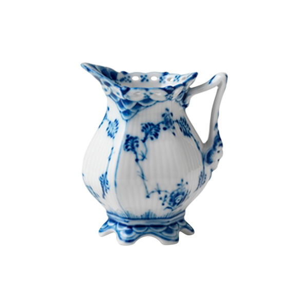 Blue Fluted Full Lace creamer, Royal Copenhagen