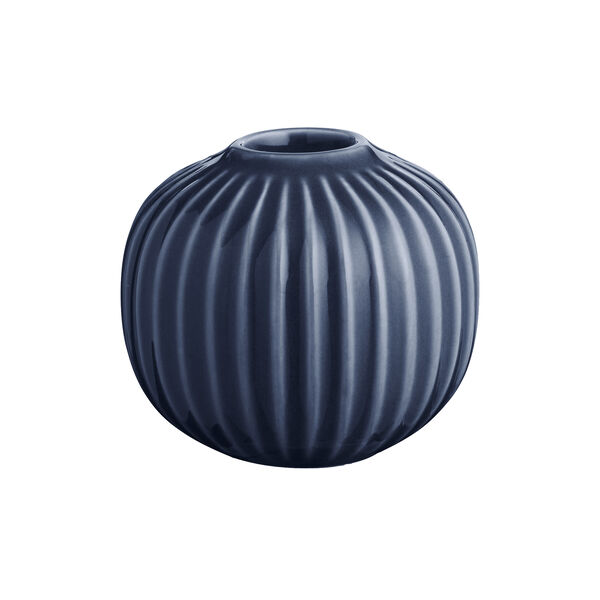 Hammersh&oslash;i Candle Holder, indigo, K&auml;hler