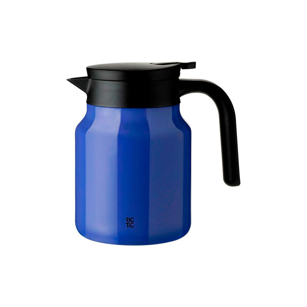 THERM-IT vacuum jug 0.9 l., blue, RIG-TIG