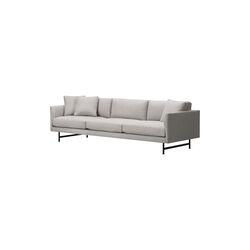 5623 Calmo 80 3-seater Sofa, beige/black, Fredericia Furniture