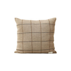Aymara Cushion, new square brown, Form & Refine