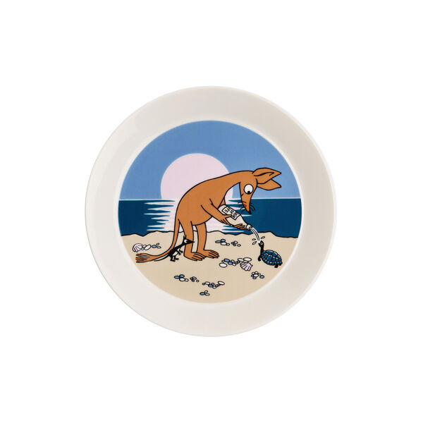 Moomin Plate Ø 19 cm Sniff, Moomin Arabia