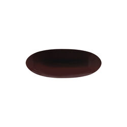 Oval Bone Clip, brown, SUI AVA