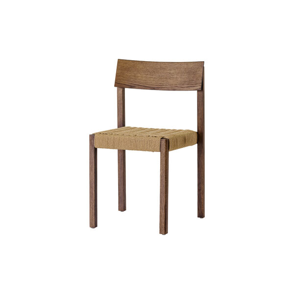 Mauro Dining Chair | Dark Stained Oak/Natural, Audo Copenhagen