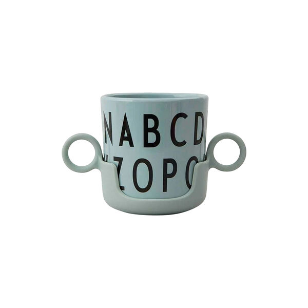 Cup holder for children's cup, green, Design Letters
