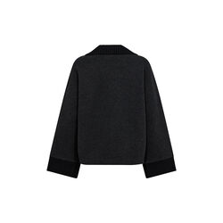 MMEliana Wool Knit Cardigan, phantom, MOS MOSH