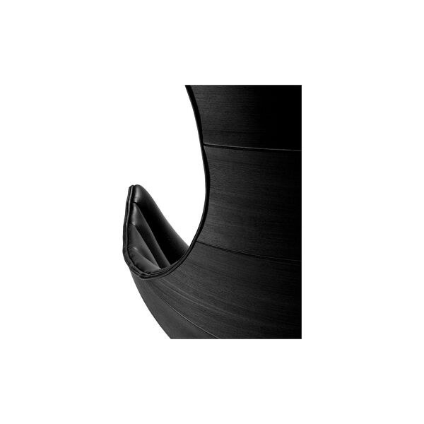 The Lobster Chair, black oak/black, Bruunmunch Furniture