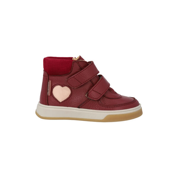 High-top TEX Sneaker, berry/rosebud/berry, ANGULUS