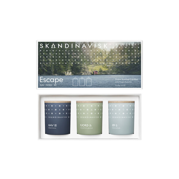 ESCAPE Mini Candle Giftset, Skandinavisk