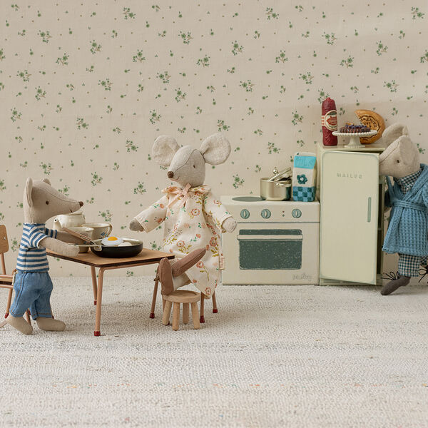 Mouse Chair, dark powder, Maileg