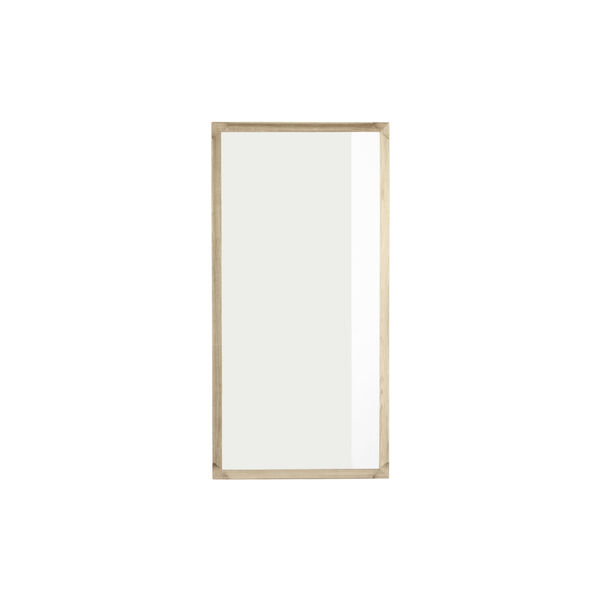 Arcus Mirror, white oiled oak, Aakjaer Furniture