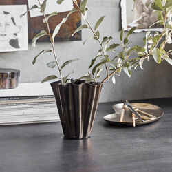 HDFlood Vase, antique brown, House Doctor