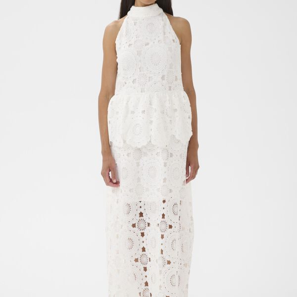 KBFlora Dress, bright white, Karen by Simonsen