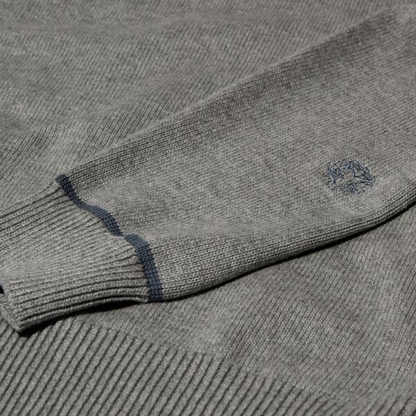 MMGBarella Crew Knit, grey melange MMGBarella Crew Knit, grey melange, MOS MOSH Gallery