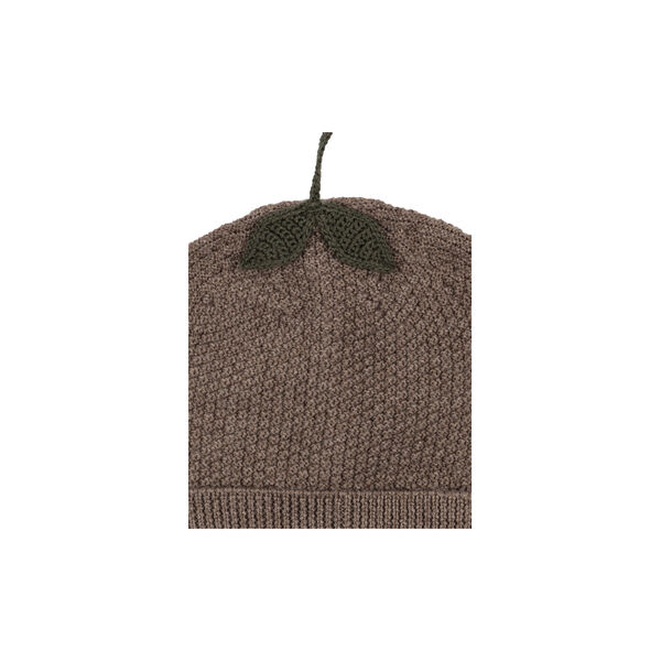 Fruity Beanie, bunny brown melange, Konges Sløjd