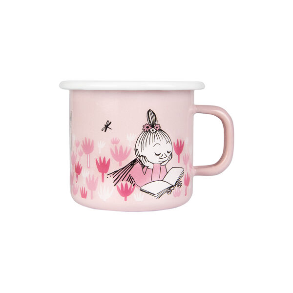 Girls Enamel Mug, pink Girls Enamel Mug, pink, Muurla
