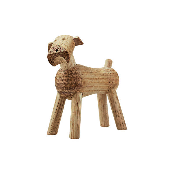 Dog Tim, oak, Kay Bojesen Denmark