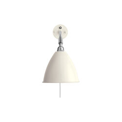 Bestlite BL7 Wall Lamp, soft white semi matt/chrome, GUBI