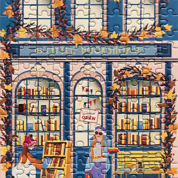Little Book Shop Puzzle 150 pieces, ViSSEVASSE