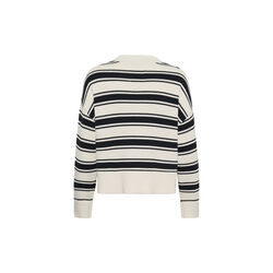SerafinePW Pullover, dark navy trio stripe, Part Two