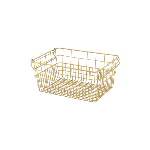 KAGO Storage basket Square M, new wheat, Blomus