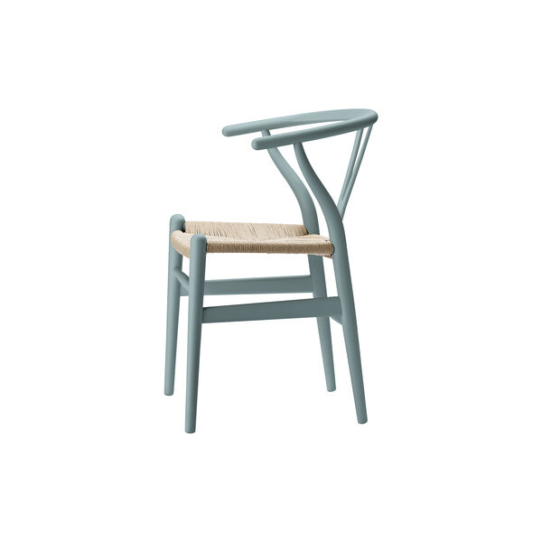 CH24 Wish Bone Chair, soft pewter, Carl Hansen & Søn