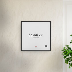 Wood Frame, black, Poster & Frame