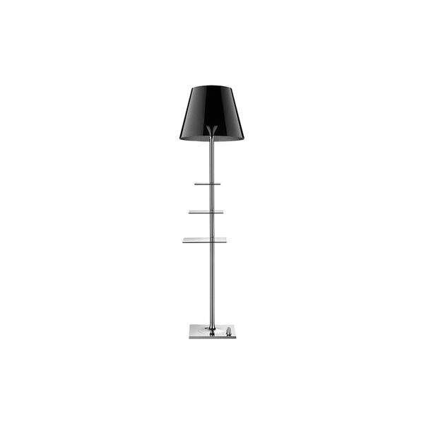 Flos Bibliotheque Nationale Floor Lamp, smoked, Flos