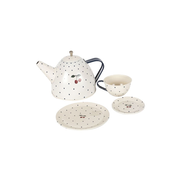 Tea Party, blue dot, Konges Sl&oslash;jd