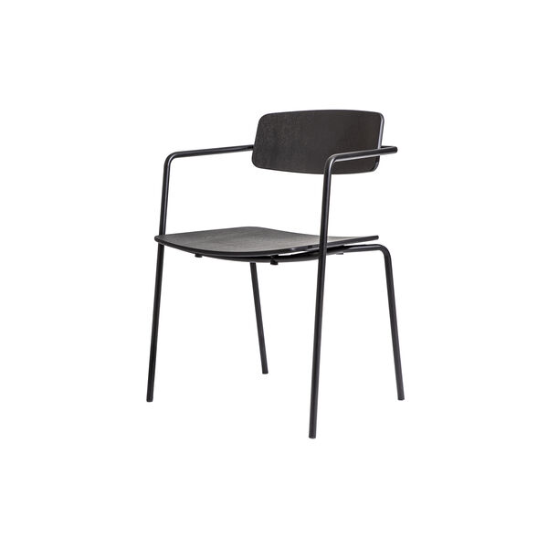 FLOAT chair, black, MOTARASU