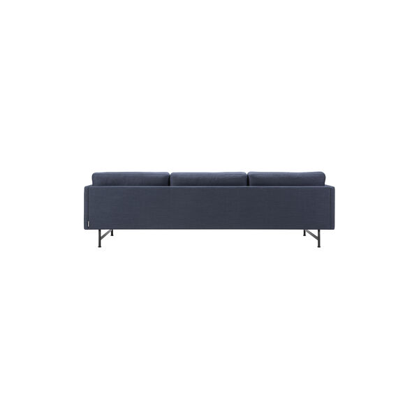 5623 Calmo 80 3-seater Sofa, dark blue/black, Fredericia Furniture