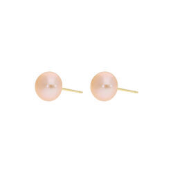 Ditte Earrings, peach, Nuni Copenhagen