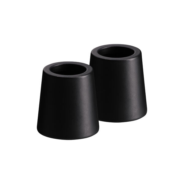 Light Candleholder mini taper 2-pack, black, Uyuni Lighting