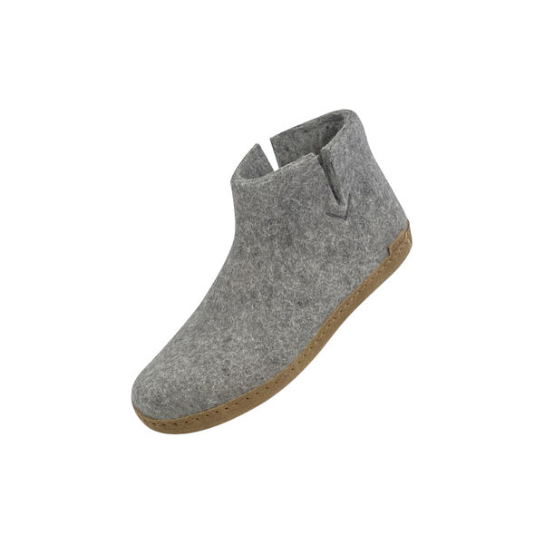 Felt Ankle Shoe, grey, Glerups