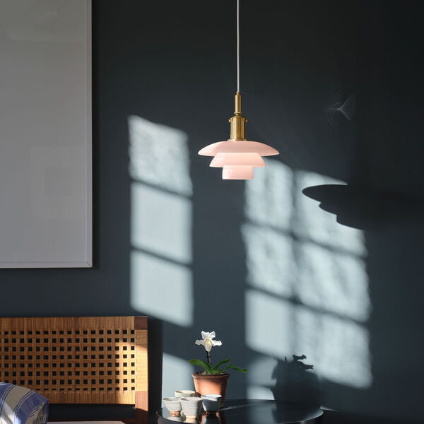 PH 3/3 Pale Rose Pendant PH 3/3 Pale Rose Pendant, Louis Poulsen