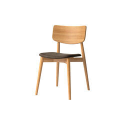 Chiara Dining Chair, Davos 2179 Umbra/naturolieret eg Chiara Dining Chair, Davos 2179 Umbra/naturolieret eg, Bruunmunch Furniture