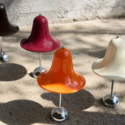 Pantop Portable Table Lamp, vivid orange, Verpan