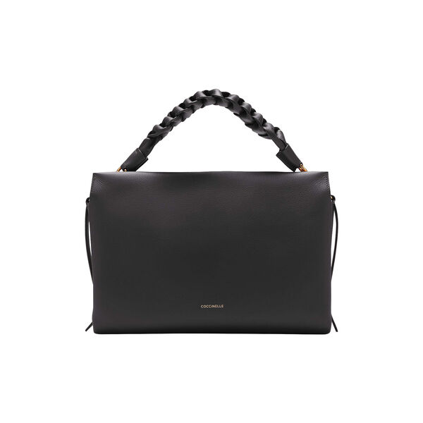 Boheme Grana Double Handbag, noir/cuir Boheme Grana Double Handbag, noir/cuir, Coccinelle