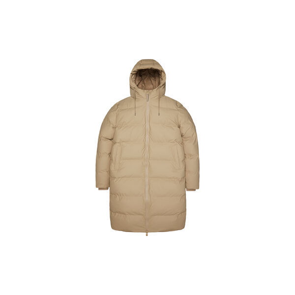 Alta Long Puffer Jacket, sand Alta Long Puffer Jacket, sand, Rains