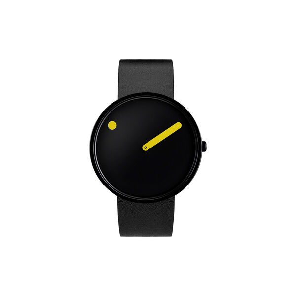 PICTO Wrist Watch, black/black/black, PICTO