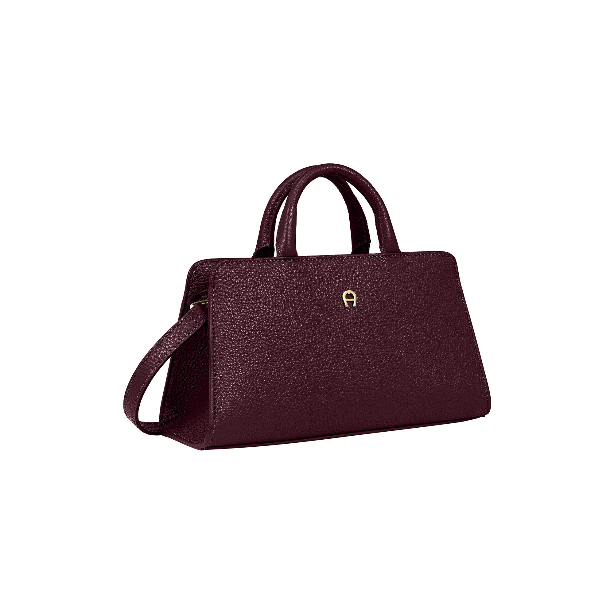 【AIGNER】CYBILL Handbag M, burgundy／ハンドバッグ Cybill Handbag Stretch M, burgundy