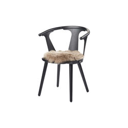 New Zealand Long Wool Sheepskin Seat Cushion, taupe, NATURES Collection