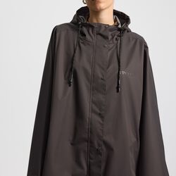 Rainshell Cape, almost black, Rethinkit