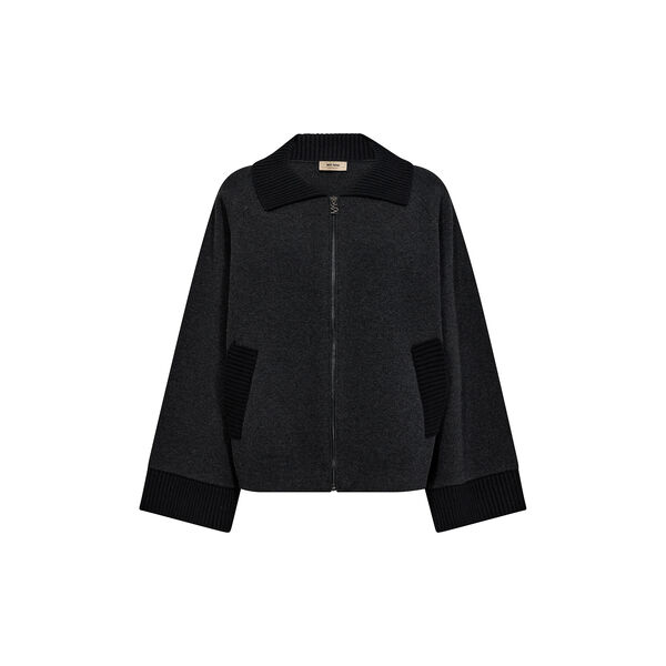 MMEliana Wool Knit Cardigan, phantom MMEliana Wool Knit Cardigan, phantom, MOS MOSH