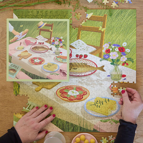 Summer Table & Me Puzzle 500 pieces, ViSSEVASSE