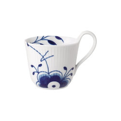Blue Fluted Mega High Handle Cup 25 cl, Royal Copenhagen