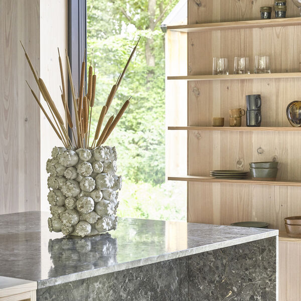 Elha Vase/Flowerpot, cream, Villa Collection